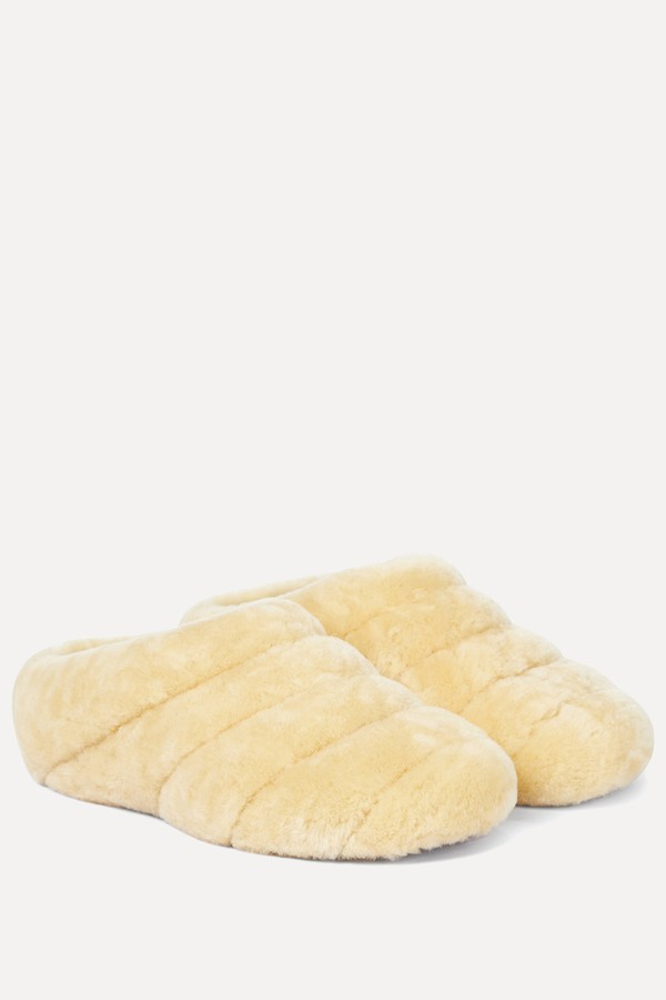 Rondo Shearling Slippers from Proenza Schouler