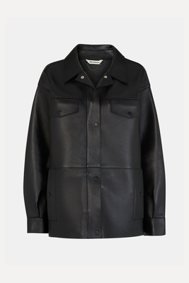 Clean Bonded Leather Jacket from Whistles