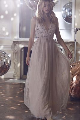 Neve Embellished Bodice Maxi Dress