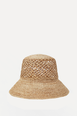 Pointelle Hat  from Zara 