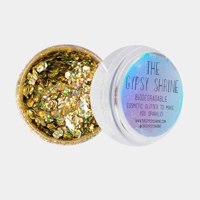 Holographic Gold Biodegradable Chunky Glitter from We Are Shrine