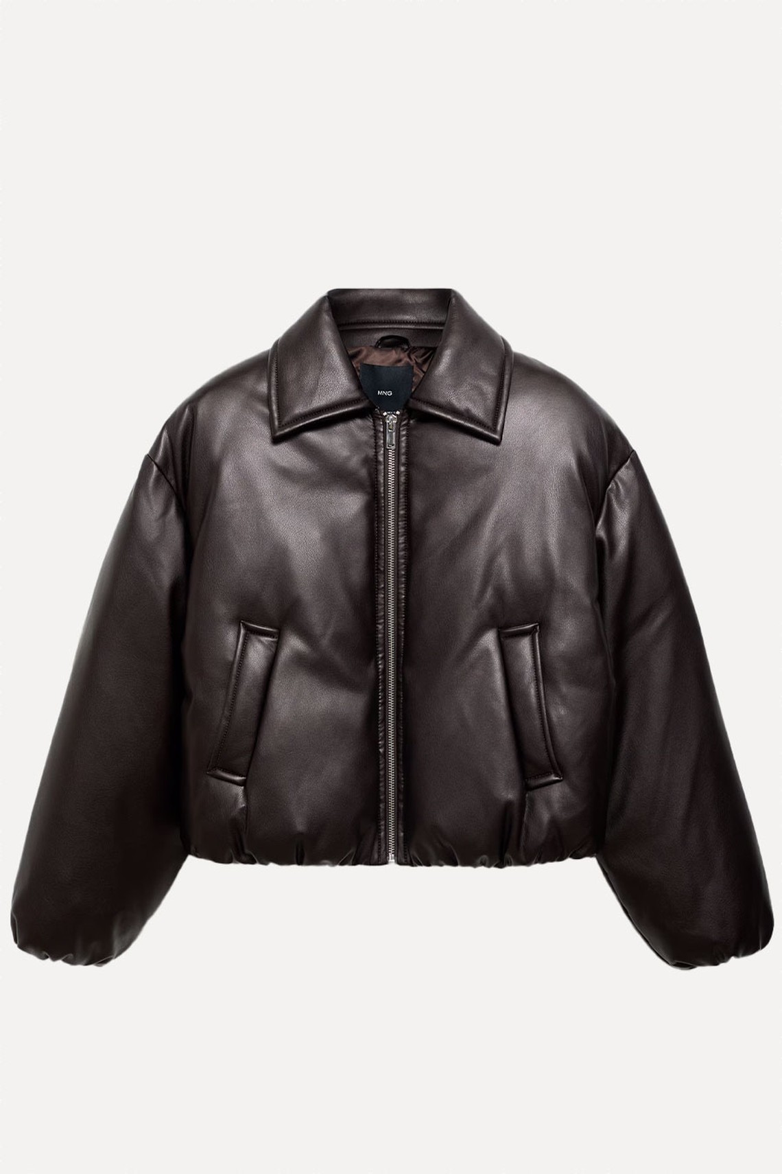 Quilted Bomber Jacket from Mango