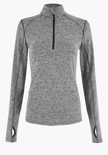 Half Zip Run Top