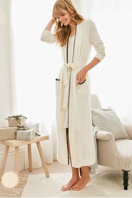 Cashmere Long Tipped Robe