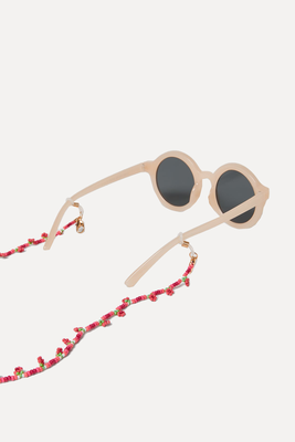 Glasses Chain With Floral Beads  from Zara