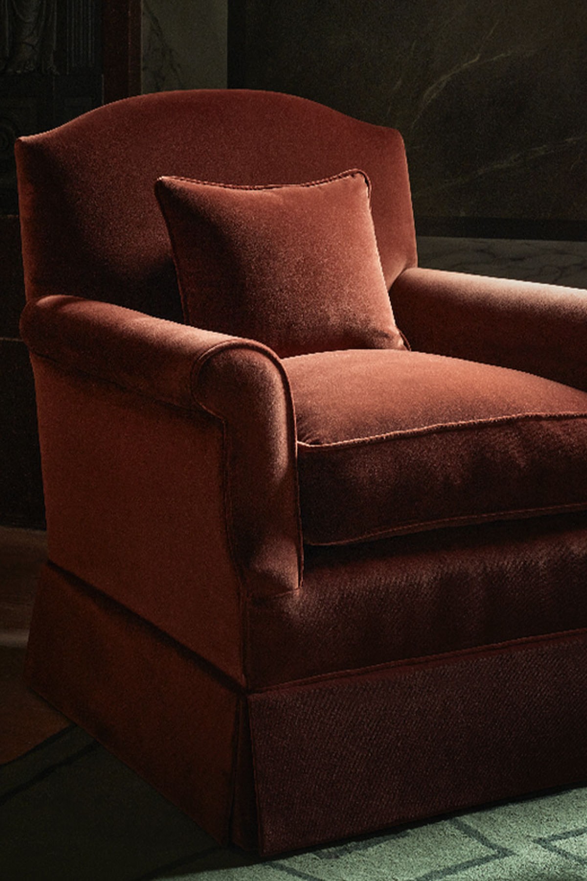 The Cavendish Armchair from Todhunter Earle x Lorfords Contemporary