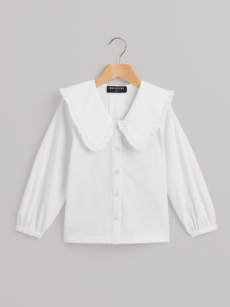 Oversized Collar Top