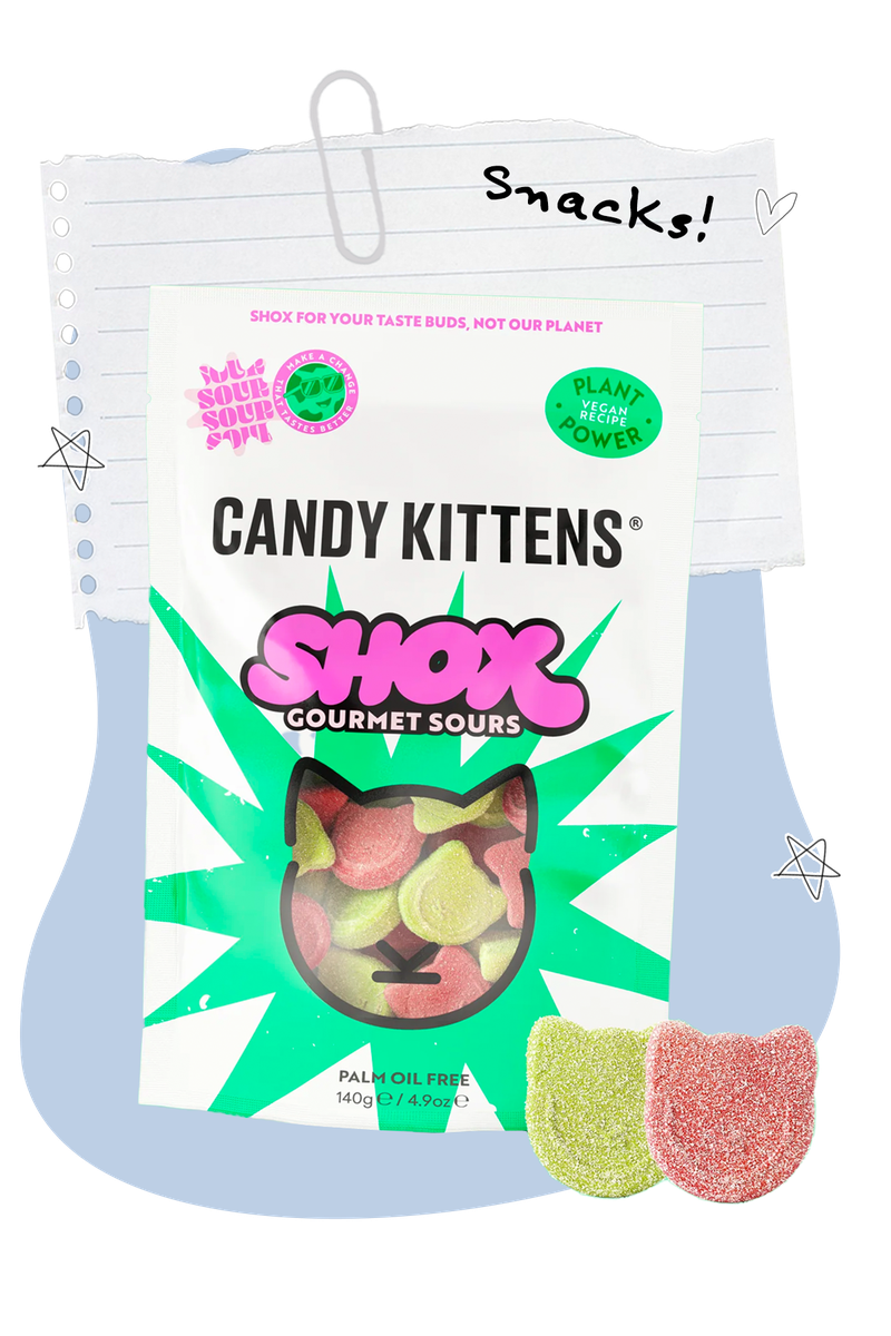 Shox Gourmet Sours from Candy Kittens