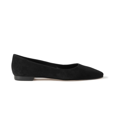 Gelista Suede Ballet Flats from Manolo Blahnik