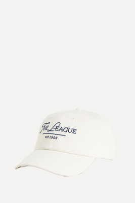 Text-Motif Twill Cap from H&M