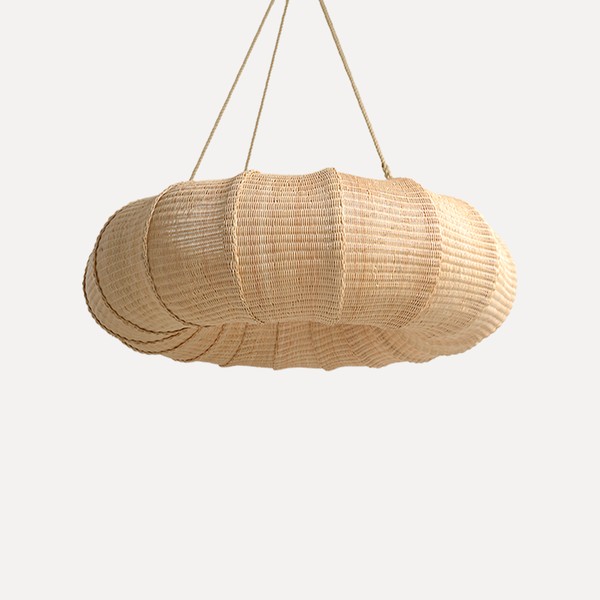 The Rattan Pasha Hanging Light from Soane