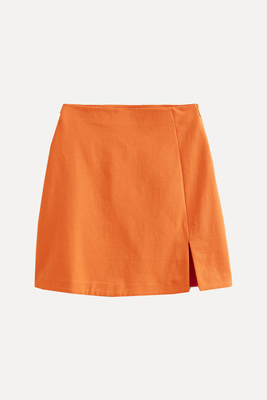 Side Split Jersey Mini Skirt from Boden