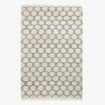 Ogee Silk Berber Rug from John Lewis & Partners