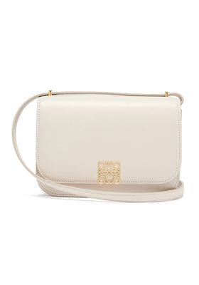 Goya Small Leather Shoulder Bag from Loewe