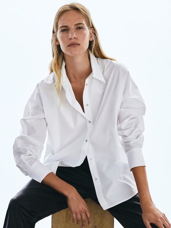 Plain Poplin Shirt