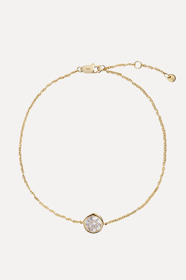 MV Siren™ Solitaire Diamond 0.5ct Bracelet from Monica Varinder