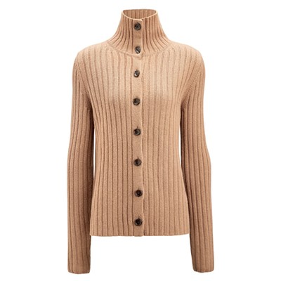 Rib Soft Wool Knit Cardigan from Joseph