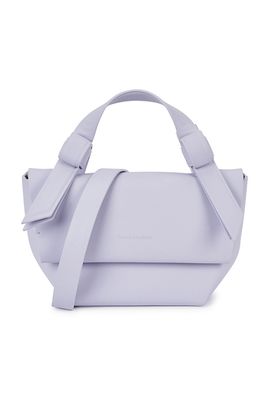 Musubi Milli Lilac Leather Cross-Body Bag from Acne Studios