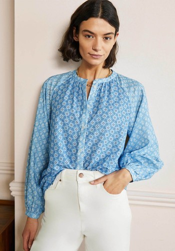 Full Sleeve Raglan Blouse from Boden