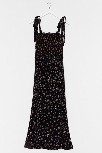 Good Growing Floral Maxi Dress