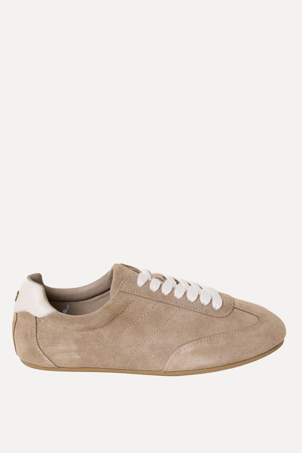 Slim Ballet Suede Trainers from Fatface