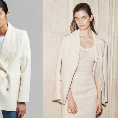 12 Cream Blazers We’re Loving