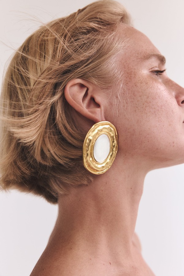Contrasting Earrings