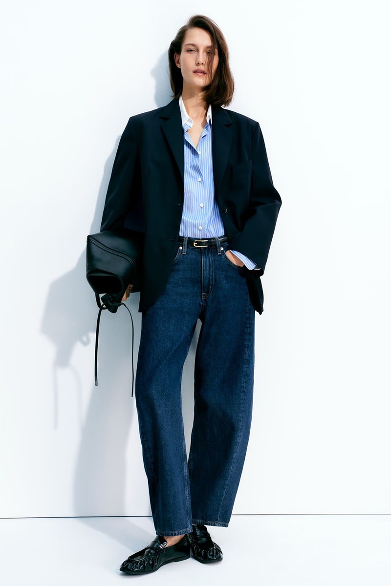 Wool-Blend Blazer