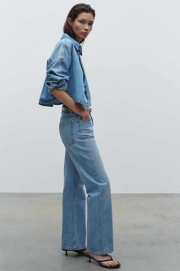 Jeans Z1975 Straight High Waist Long Length