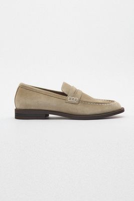Split Suede Loafers  from Zara