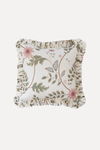 Floral Trail Cushion Square Delicate from Salvesen Graham