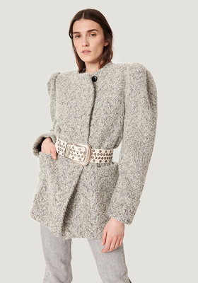Cartai Mohair Blend Puff Sleeve Coat, £584 | IRO