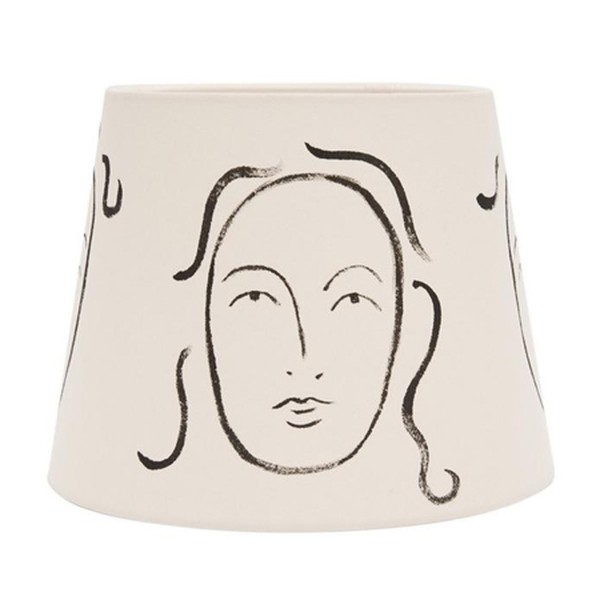 Faces Lampshade from Frances Costelloe