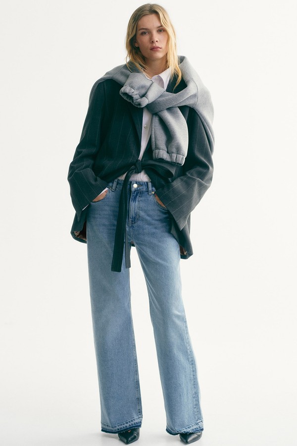 Wide High Jeans