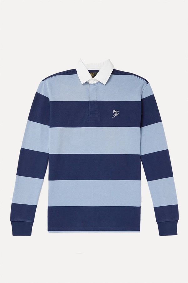 Cotton Stripe Rugby Shirt from Polo Ralph Lauren