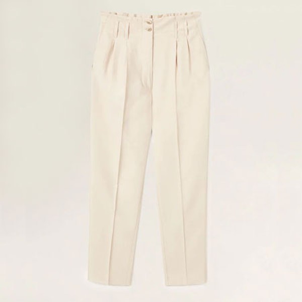 Loops High Waist Trousers from Mango