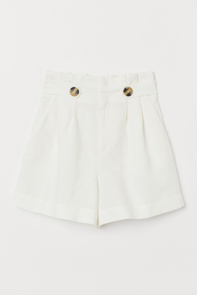 Linen-Blend Shorts from H&M