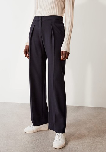 Helena Pleat Front Trouser from Jigsaw