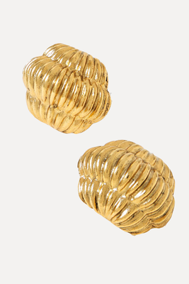 Damaris Gold-Plated Earrings  from Jennifer Behr 