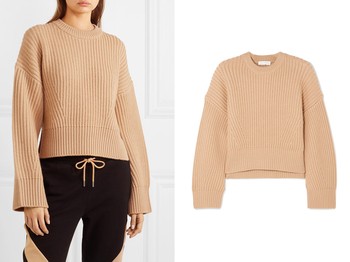 Ribbed Organic Merino Wool Sweater from Ninety Percent