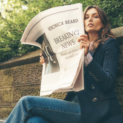 Veronica Beard Fall 2023 Ad Campaign