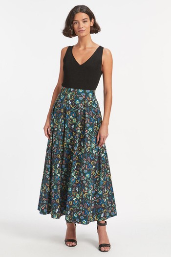 Thandie Organic Cotton Maxi Skirt from Cefinn