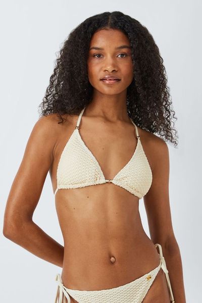Crochet Triangle Bikini Top from AND/OR