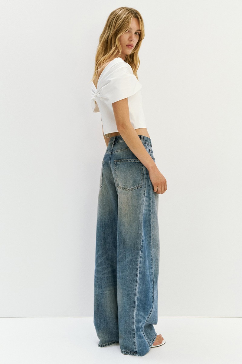 Straight Regular Waist Jeans from H&M