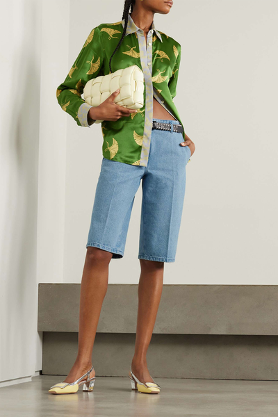 Denim Shorts, £495 | Dries Van Noten