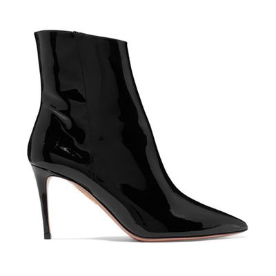 Patent-Leather Ankle Boots from Aquazzura