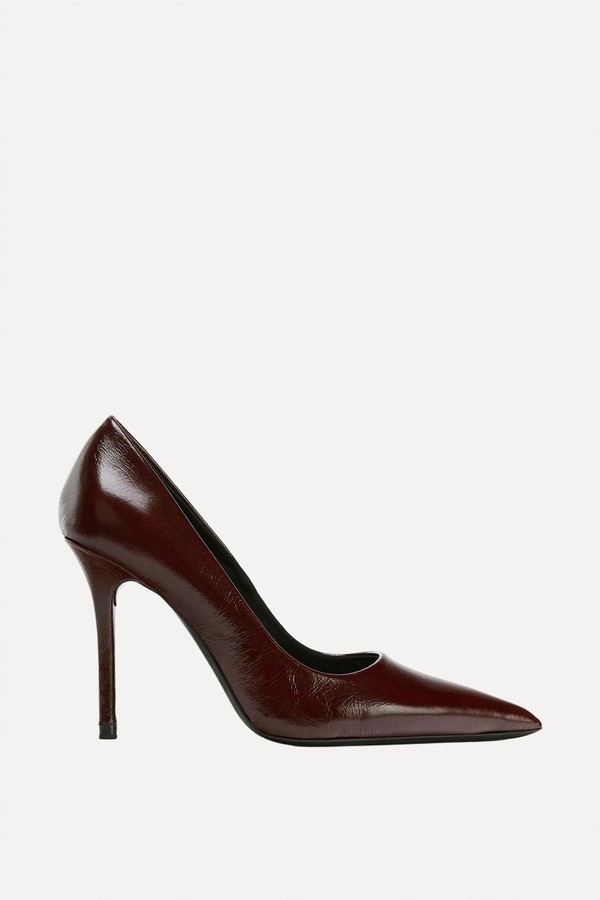 Leather High-Heel Shoes from Zara