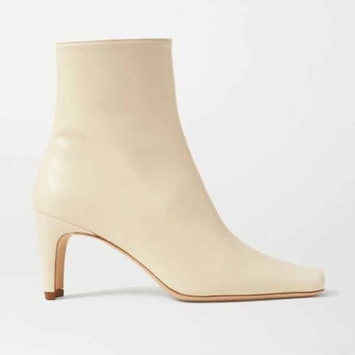 Eva Leather Ankle Boots from Staud