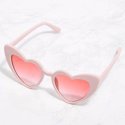 Heart Shaped Sunglasses from Pretty Little Thing