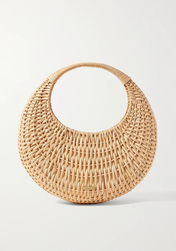Taja Rattan Tote from Cult Gaia